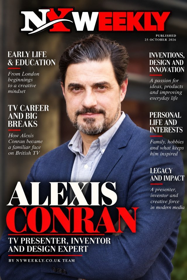 Alexis Conran: TV Presenter, Inventor & Design Expert
