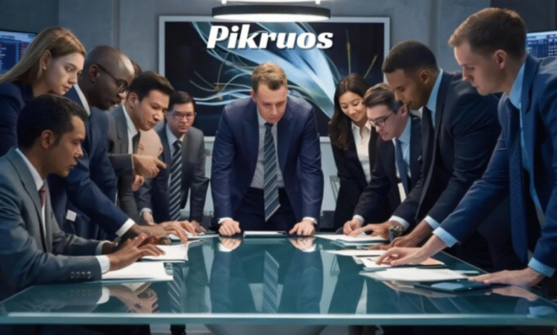 Screenshot of Pikruos.com platform showcasing its user-friendly interface and diverse service offerings