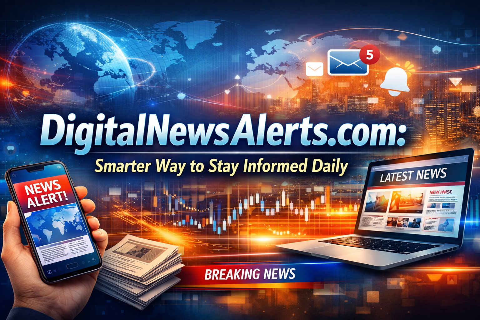 DigitalNewsAlerts.com: Smarter Way to Stay Informed Daily