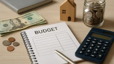 Gomyfinance.com budgeting dashboard displaying income, expenses, and financial goals tracking.