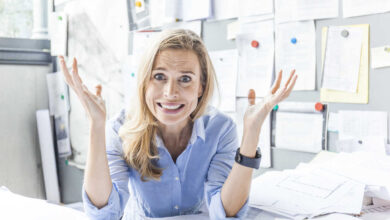 showing a person using productivity tools to simplify tedious tasks, representing the concept of 'Drudgery 7 Little Words' approach."