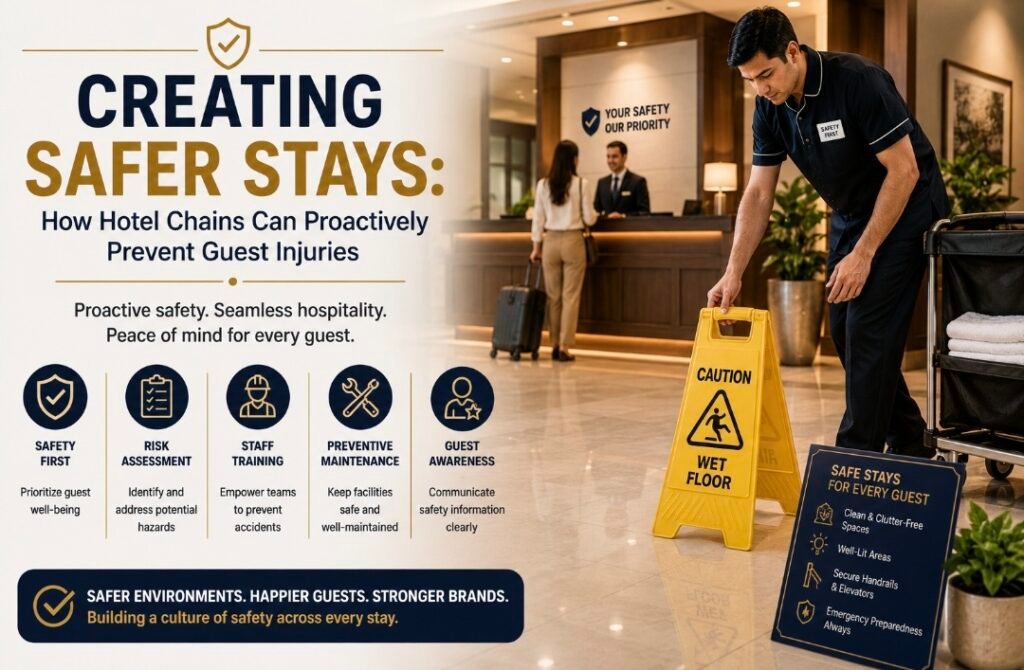 Creating Safer Stays: How Hotel Chains Can Proactively Prevent Guest Injuries Creating Safer Stays: How Hotel Chains Can Proactively Prevent Guest Injuries