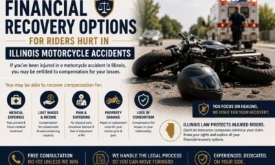 Financial Recovery Options for Riders Hurt in Illinois Motorcycle Accidents