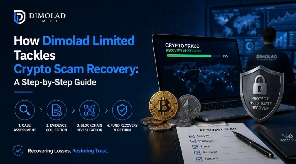 How Dimolad Limited Tackles Crypto Scam Recovery: A Step-by-Step Guide How Dimolad Limited Tackles Crypto Scam Recovery: A Step-by-Step Guide