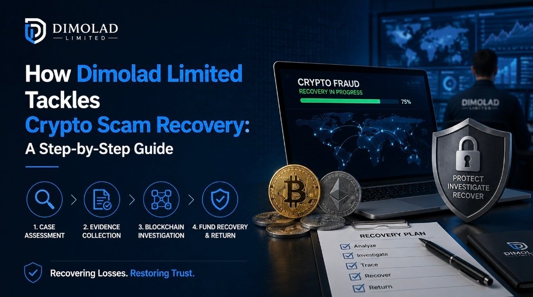 How Dimolad Limited Tackles Crypto Scam Recovery: A Step-by-Step Guide