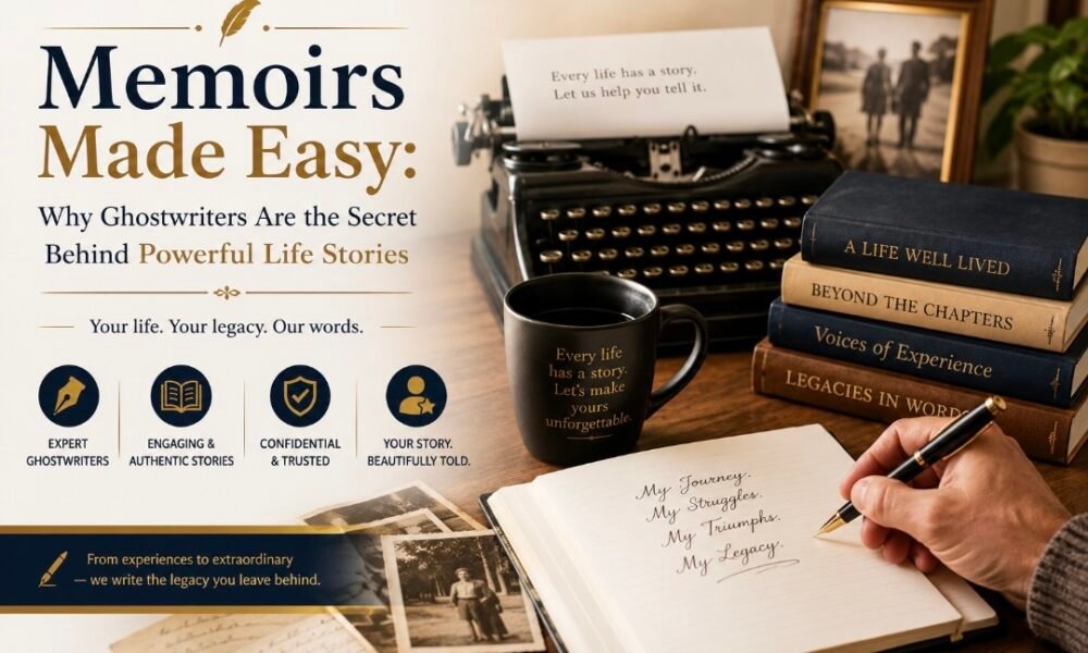 Memoirs Made Easy: Why Ghostwriters Are the Secret Behind Powerful Life Stories
