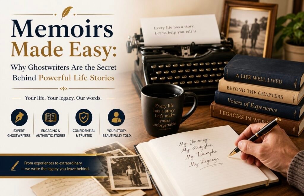 Memoirs Made Easy: Why Ghostwriters Are the Secret Behind Powerful Life Stories