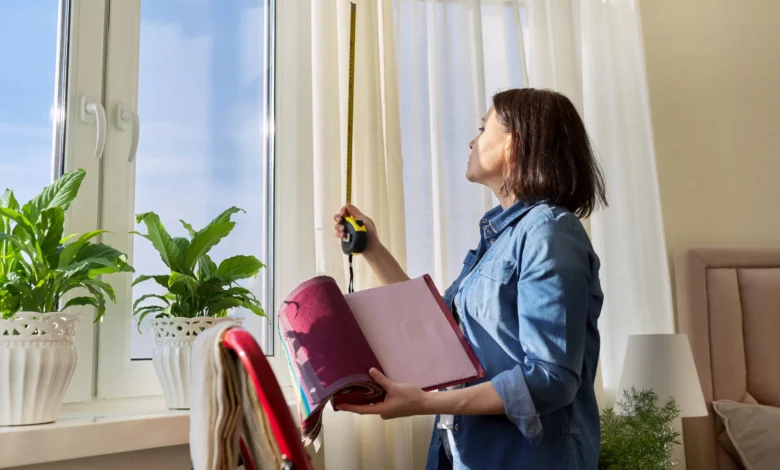 What should I look for in an online retailer when ordering made-to-measure curtains?