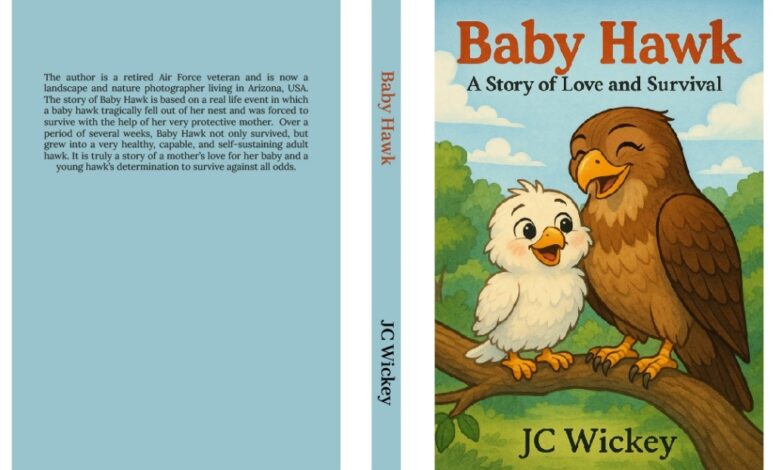 When a Fall Teaches Flight: The Emotional Journey of Baby Hawk – A Story of Love and Survival