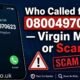 Who Called Me from 08004970623? The Complete Truth in 2026
