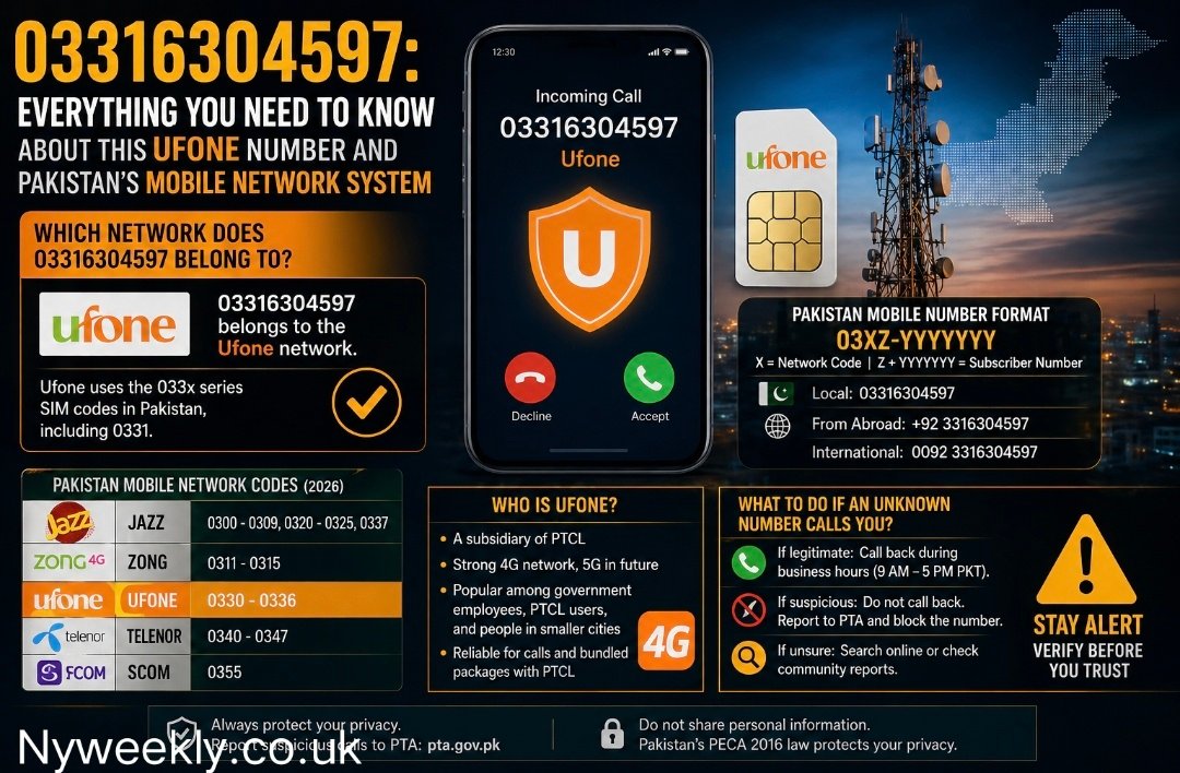 03316304597: Everything You Need to Know About This Ufone Number and Pakistan's Mobile Network System