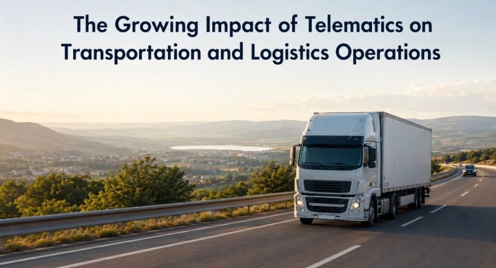 The Growing Impact of Telematics on Transportation and Logistics Operations The Growing Impact of Telematics on Transportation and Logistics Operations