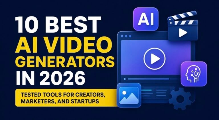 10 Best AI Video Generators in 2026: Tested Tools for Creators, Marketers, and Startups.